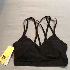 Black All In Motion Sport Bra